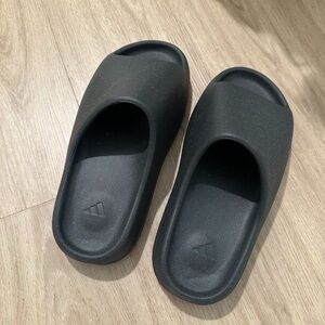 Adidas Black Comfort Slides